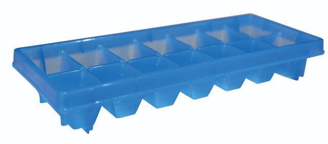 Durable 26.5cm silicone ice cube tray for easy, flexible ice release; perfect for drinks, herbs, and baby food.