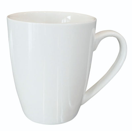 Elegant Cutler Curved Taper coffee mug (320ml) in durable, chip-resistant glass, perfect for coffee and tea enthusiasts.