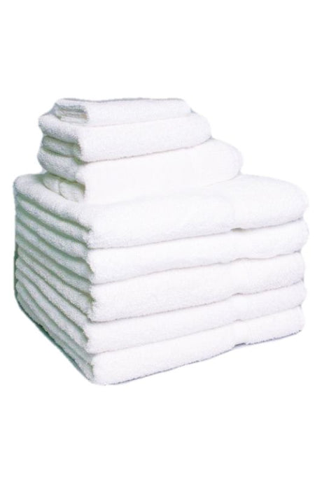 Soft and absorbent 33cm cotton face cloth, ideal for gentle cleansing and stylish bathroom appeal.