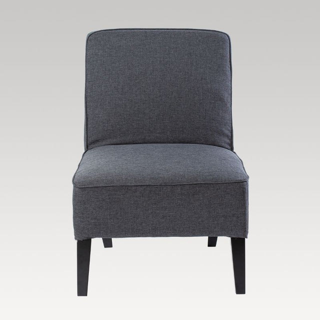 Stylish Cooper Chair in Charcoal with durable timber frame and washable cover, perfect accent for any modern space.