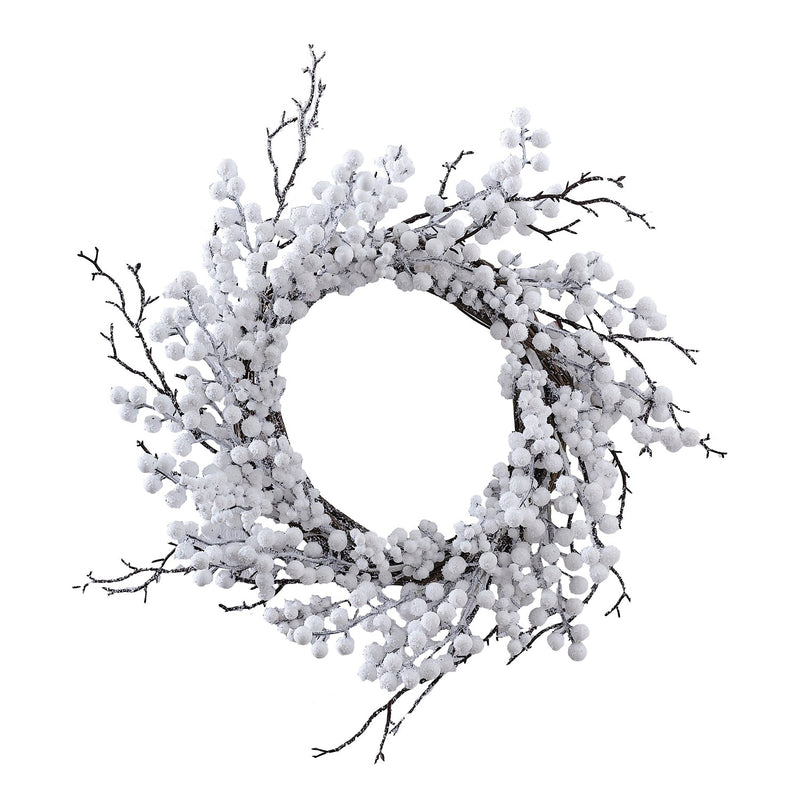 Door Wreath - White Christmas Berry Christmas