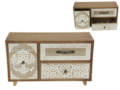Celtic Tree Design Draw Set of 2, 30cm, ideal for artists and crafters to create intricate, nature-inspired artwork.
