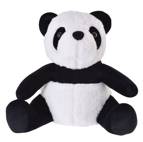 Cute 30cm panda door stop adds charm and functionality, ideal for keeping doors open and enhancing decor.