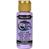 Vibrant 2oz Purple Petal acrylic paint, perfect for artists and crafters, ideal for various surfaces and easy blending.