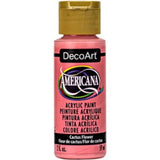 Vibrant 2oz Americana Acrylic paint in Cactus Flower, perfect for versatile art and craft projects with a durable matte finish.