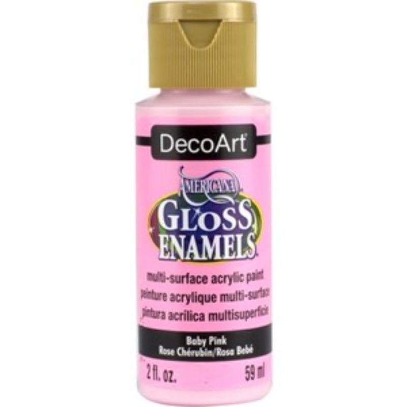 Americana Gloss Enamel 2oz Baby Pink