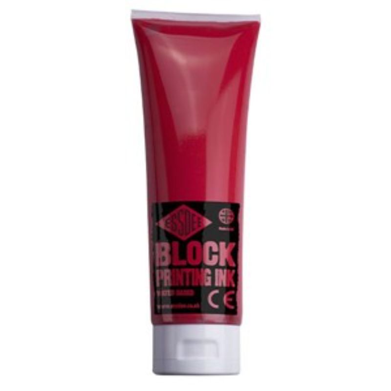 Essdee Block Print Ink 300ml Br Red