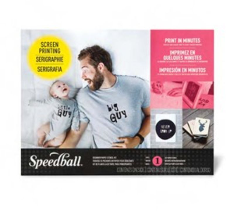 Speedball Scrn Prnt Beg Paper Stencil Kit