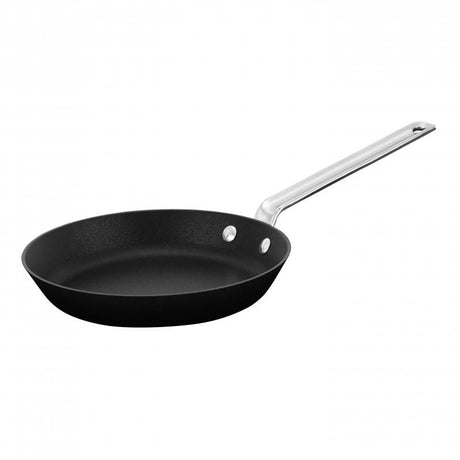 Scanpan Techniq Modern Skillet 26cm, with low sides for easy food turning, nonstick surface, and oven-safe up to 260°C.