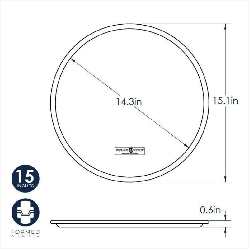 Nordic Ware Naturals® Traditional Pizza Pan