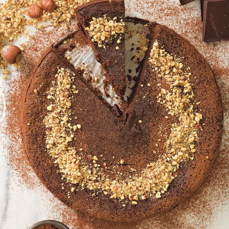 Nordic Ware 9" springform pan with PFOA-free nonstick surface for effortless baking and easy release of delicate desserts.