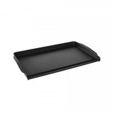 Nordic Ware Double Backsplash Griddle with nonstick surface, ideal for stovetop cooking and mess-free meal prep.