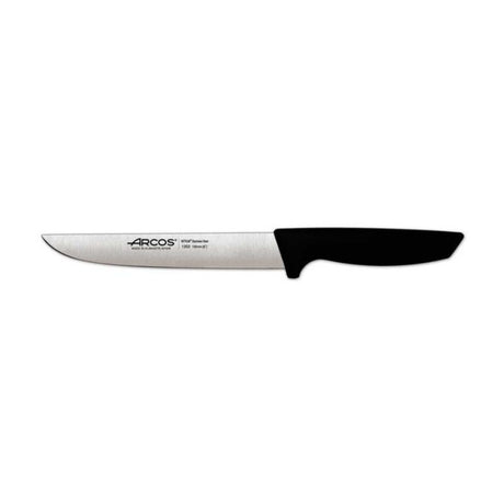 15cm Arcós Niza kitchen knife with NITRUM® stainless steel blade and durable polypropylene handle, ideal for everyday cooking tasks.