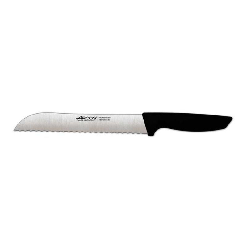 Bread knife with a 20cm NITRUM® stainless steel blade and ergonomic handle for smooth, precise slicing of all bread types.