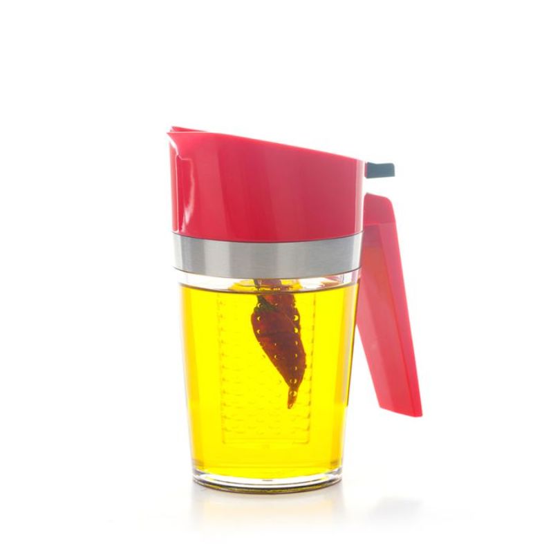 OIL DRIZZLIER & INFUSER - DEXAM (RED)