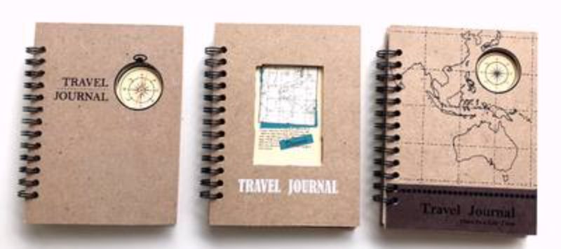 Notebook Travel Journal - MDF 14cm (Set of 18 Assorted)
