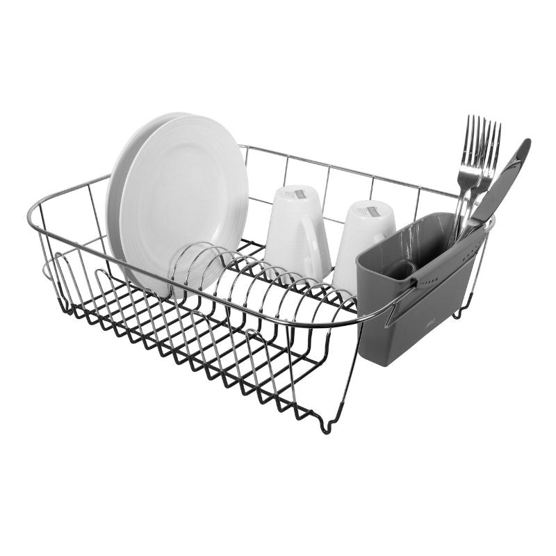 Slimline Dish Rack - Avanti Large Grey (44cm)