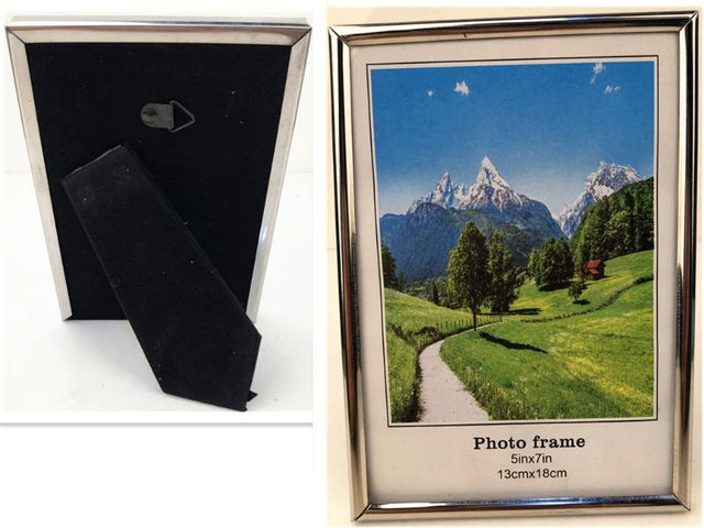 Set of 6 elegant 5x7" photo frames, perfect for showcasing memories in a stylish gallery wall.