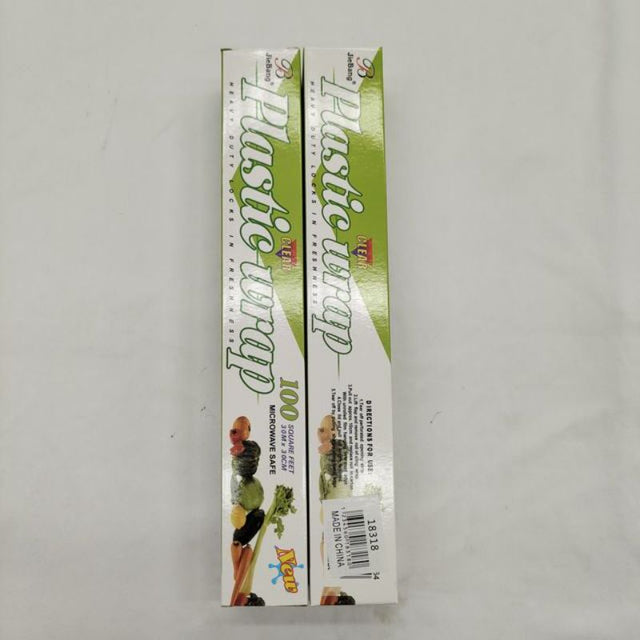 Premium plastic wrap set of 10 rolls, each 30m x 30cm, perfect for food storage and freshness preservation.