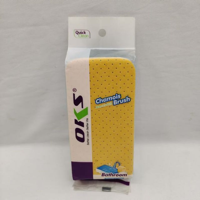 Versatile Sponge Pack with 12 durable sponges (14.5 x 7.5 x 4cm) for effective cleaning in kitchens and bathrooms.