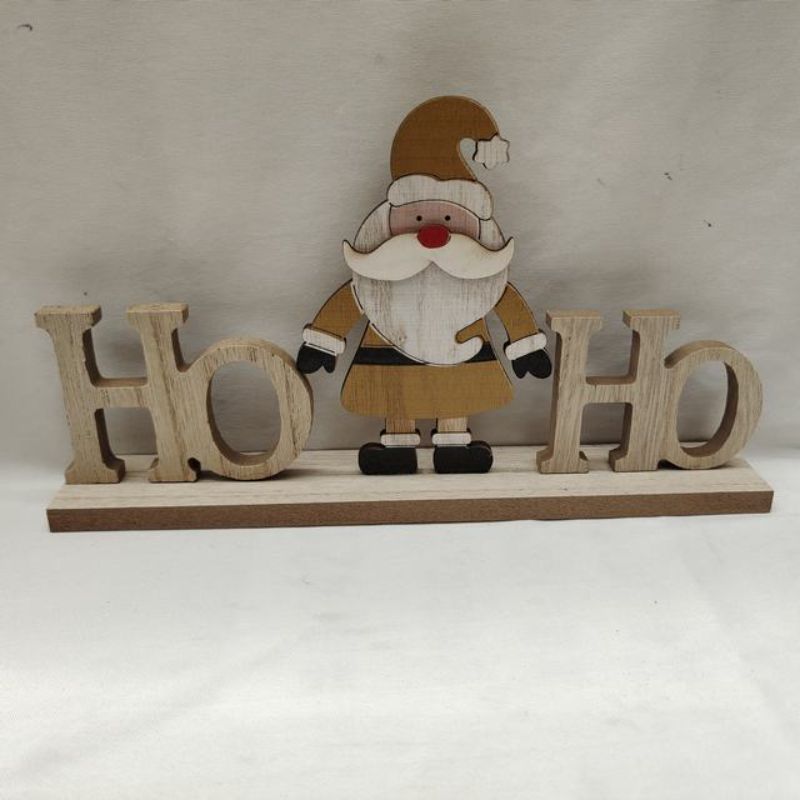 Gold Santa decoration set of 6, featuring elegant designs to enhance your holiday decor and spread festive cheer.