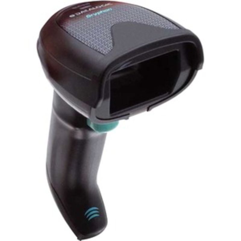 Datalogic Gryphon GBT4500 wireless barcode scanner, featuring ergonomic design, Bluetooth connectivity, and rapid 1D/2D scanning.