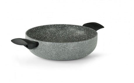 Flonal Cookware Pietra Viva 28cm Gratin Pan with durable non-stick coating, ideal for baking and roasting dishes.