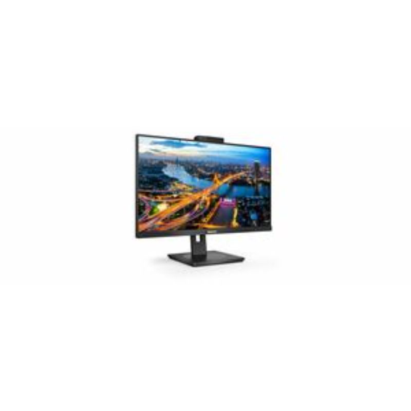 Philips 275B1H 27" WQHD monitor in textured black, featuring PowerSensor, LightSensor, and vibrant IPS technology for high clarity.