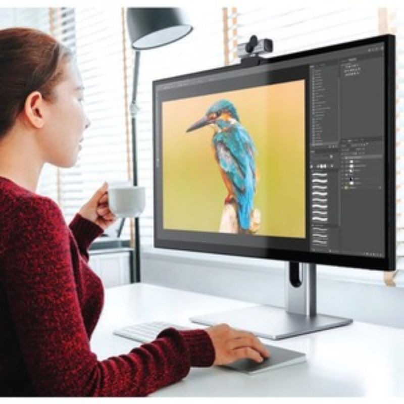 Alogic Clarity 27" 4K UHD monitor with vibrant colors, USB hub connectivity, and ergonomic adjustable features for professionals.