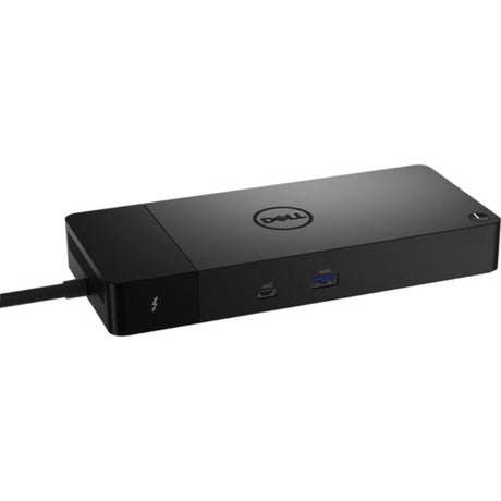 Dell Thunderbolt Dock WD22TB4 providing 180W power delivery with dual Thunderbolt 4 ports for 4K/8K connectivity and rapid charging.