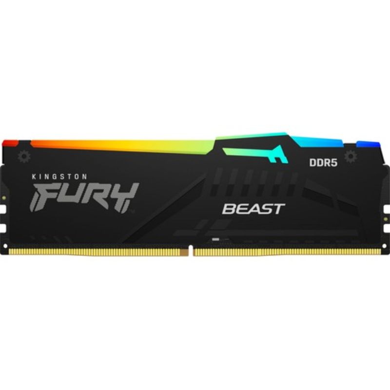 Kingston 32GB 5600MT/s DDR5 CL36 DIMM (Kit of 2) FURY Beast RGB