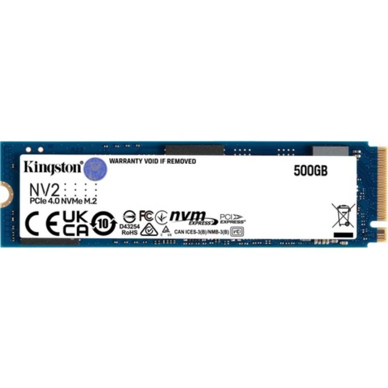 Kingston 500 GB Solid State Drive - M.2 2280 Internal - PCI Express NVMe (PCI Ex