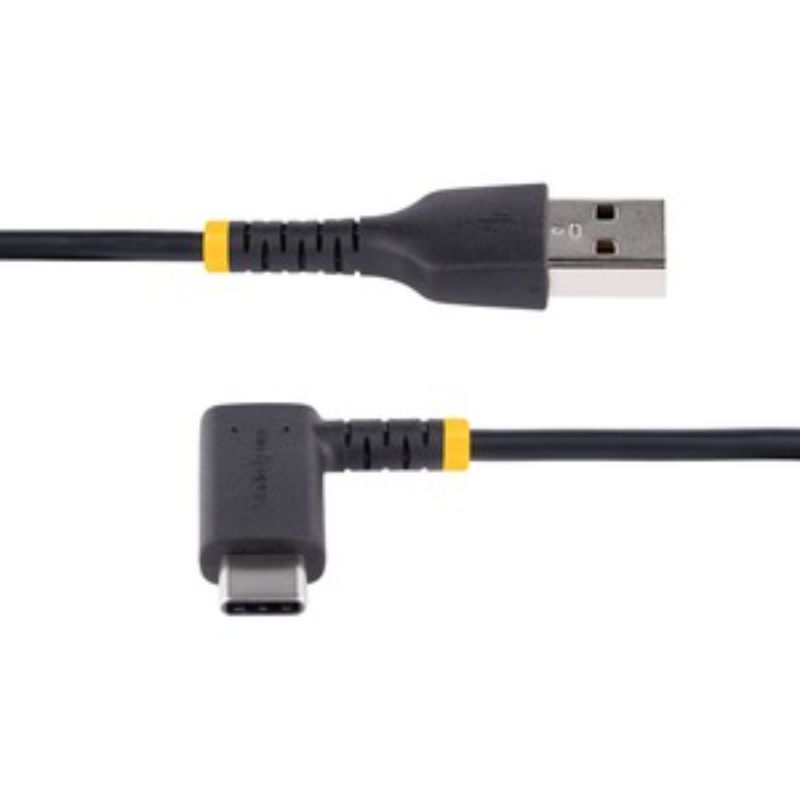 StarTech.com USB-A to USB-C Charging Cable 2m Right Angle USB-C USBC Cable