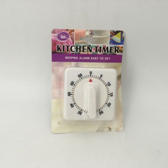 Set of 8 stylish kitchen timers, 6.9 x 6.9CM, with clear displays for precise cooking countdowns. Perfect for home chefs.