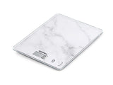 Soehnle Digital Kitchen Scale Page Compact 300 Marble with 5 kg capacity, sleek design, easy-to-read LCD, and sensor touch technology.