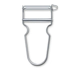 Victorinox Star Peeler with an ergonomic Inox stainless steel handle and ultra-sharp pivoting blades for effortless peeling.