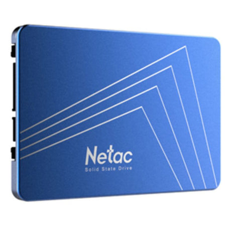 Netac N600S 256GB SATA3 SSD with 540MB/s read speed and lightweight design, ideal for boosting system performance.