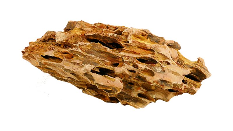 Aquatic Honeycomb Rock in 15-25cm sizes, 12kg total; enhances aquariums with natural beauty and functional fish habitats.