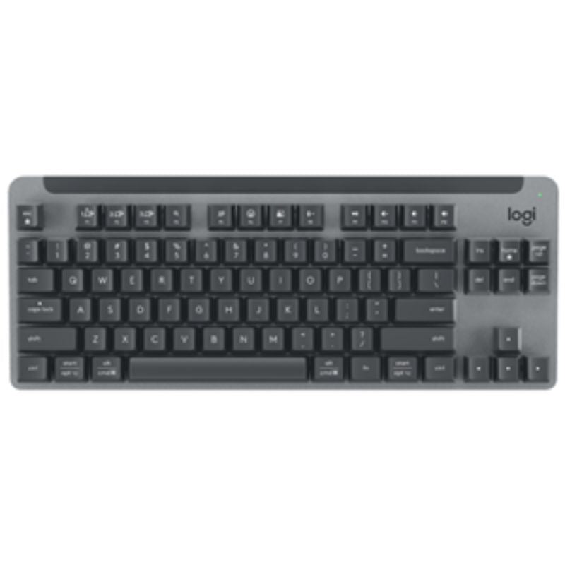 Logitech K855 Wireless TKL Mechanical Keyboard with Easy-Switch and 36-month battery life for seamless typing on multiple devices.