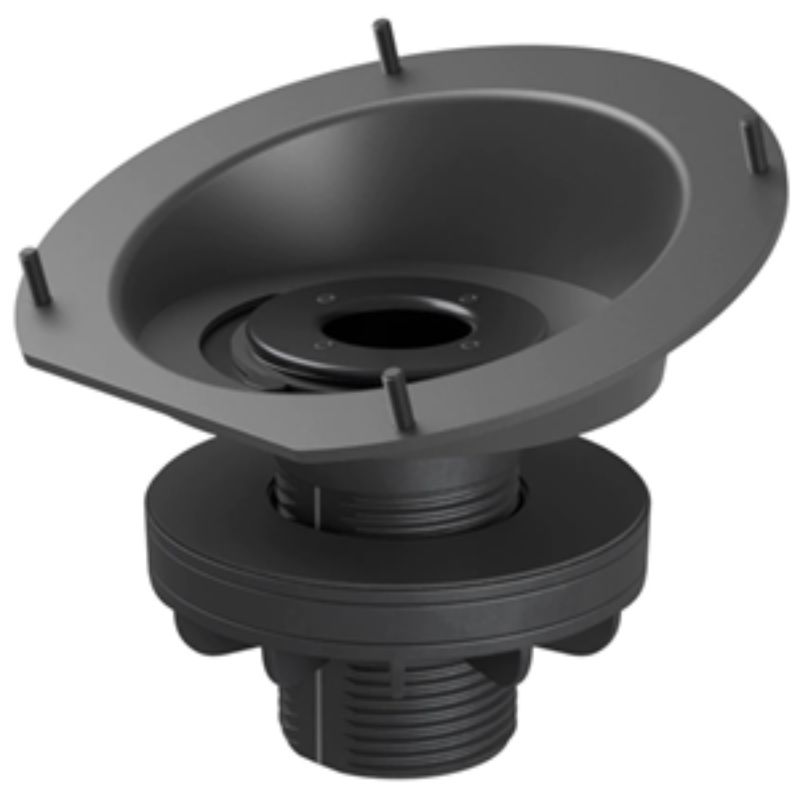 Logitech Tap Riser Mount V2.0 for elevating touch controllers, enabling easy access to video conferencing platforms.