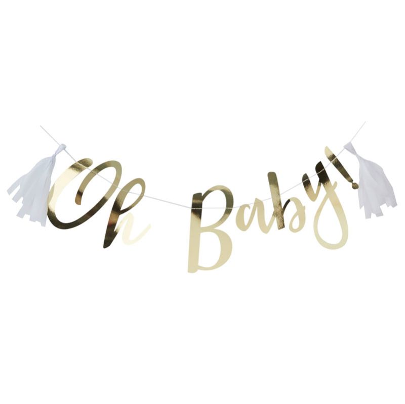 Oh Baby! - Baby Shower Bunting