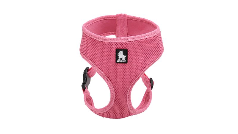 Dog Harness - Soft Mesh Pink (XL)