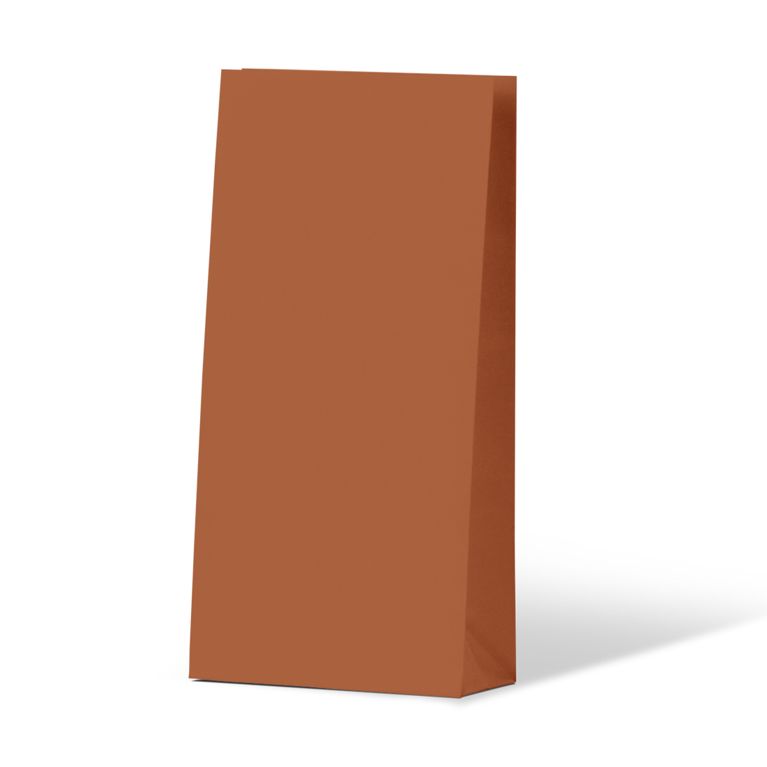 Burnt orange gift paper bags in a bundle of 500, perfect for eco-friendly gifting on any occasion.