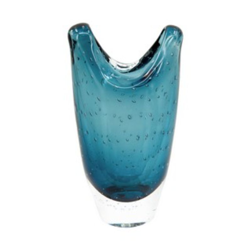 VASE - BLUE GLASS (26.5cm)