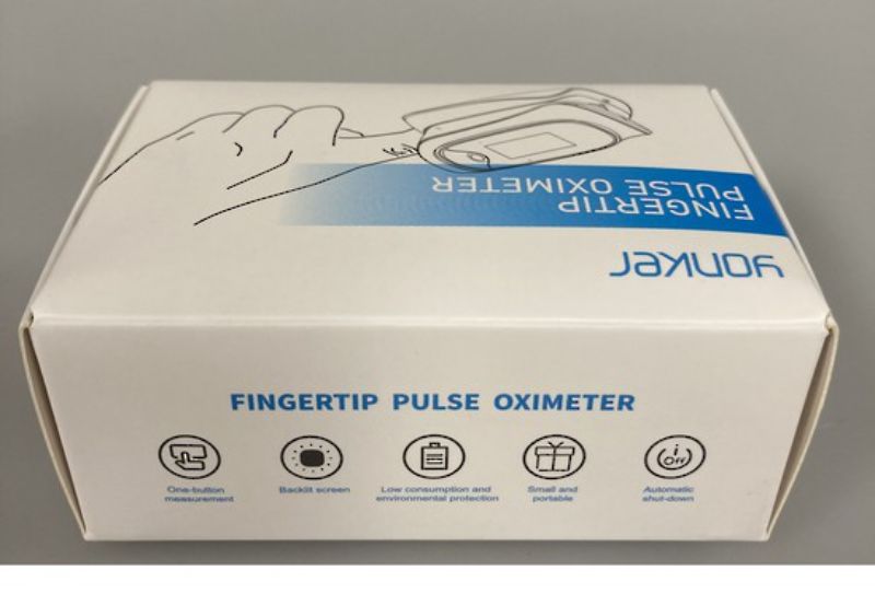 Compact Fingertip Pulse Oximeter with OLED display for accurate blood oxygen and heart rate readings anytime, anywhere.