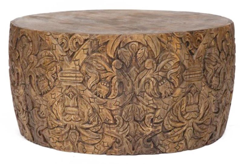 Stylish 85cm wooden coffee table with modern design, perfect for decor, and ideal for coffee cups and books.