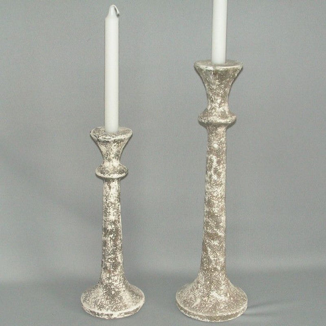 Vivid green taper candlestick (40cm) perfect for elegant decor and creating a warm atmosphere for any occasion.