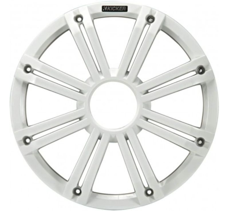 White Kmg10 10in (25cm) Grille For Km10 And Kmf10 Sub