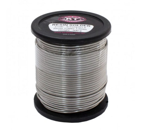 High-quality 1.6mm 500g resin solder with 40% tin and 60% lead, ideal for electronics and automotive repairs.