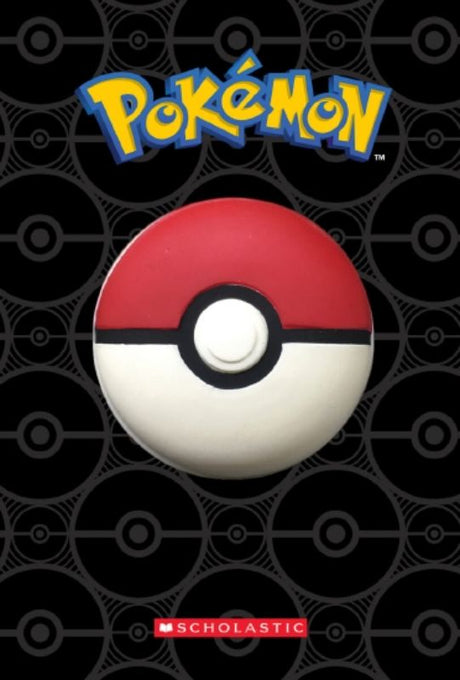 Hardback journal with a squishy Poké-ball cover and lined pages featuring vibrant Pokémon character art.